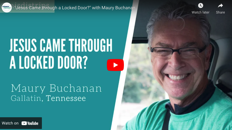 Jesus Came Through a Locked Door?