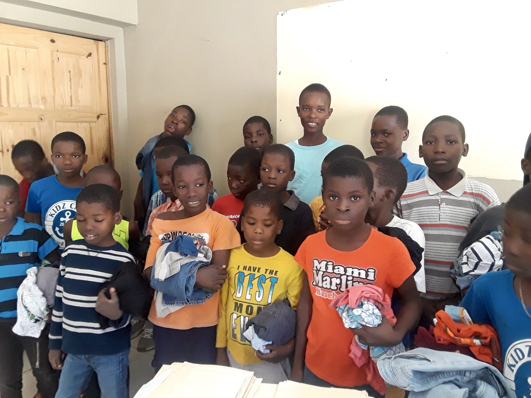Children at Hold Home orphanage